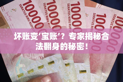 济南坏账变‘宝账’？专家揭秘合法翻身的秘密！