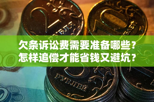 济南欠条诉讼费需要准备哪些？怎样追偿才能省钱又避坑？