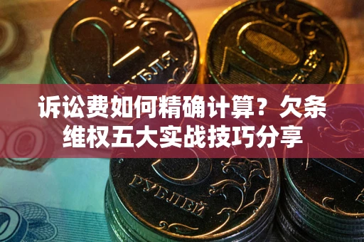 济南诉讼费如何精确计算？欠条维权五大实战技巧分享
