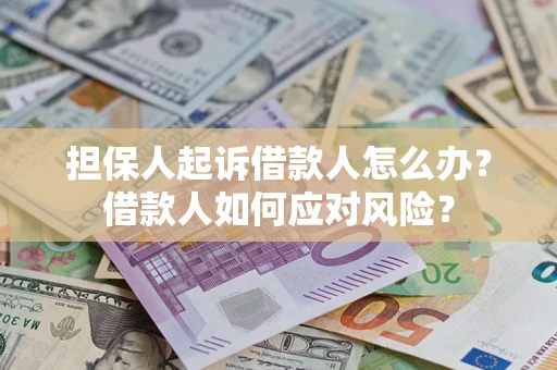 济南担保人起诉借款人怎么办？借款人如何应对风险？