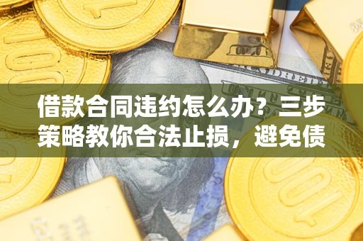 济南借款合同违约怎么办？三步策略教你合法止损，避免债务危机升级